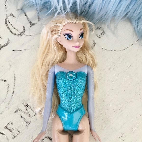 Disney, Frozen, Elsa, Singing, Doll, 2014, Nice Condition - Picture 5 of 8
